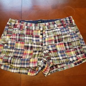 J.Crew factory patchwork shorts